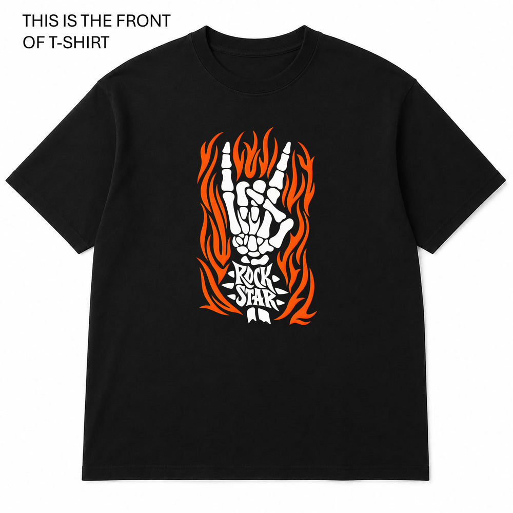 Rock Star Graphic T-Shirt - Built Different Goods