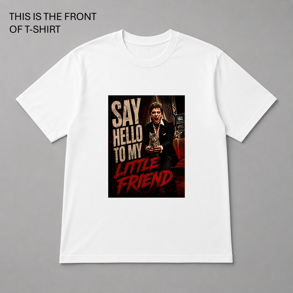 BDG Graphic Tee - Say hello to my little friend - Kitten