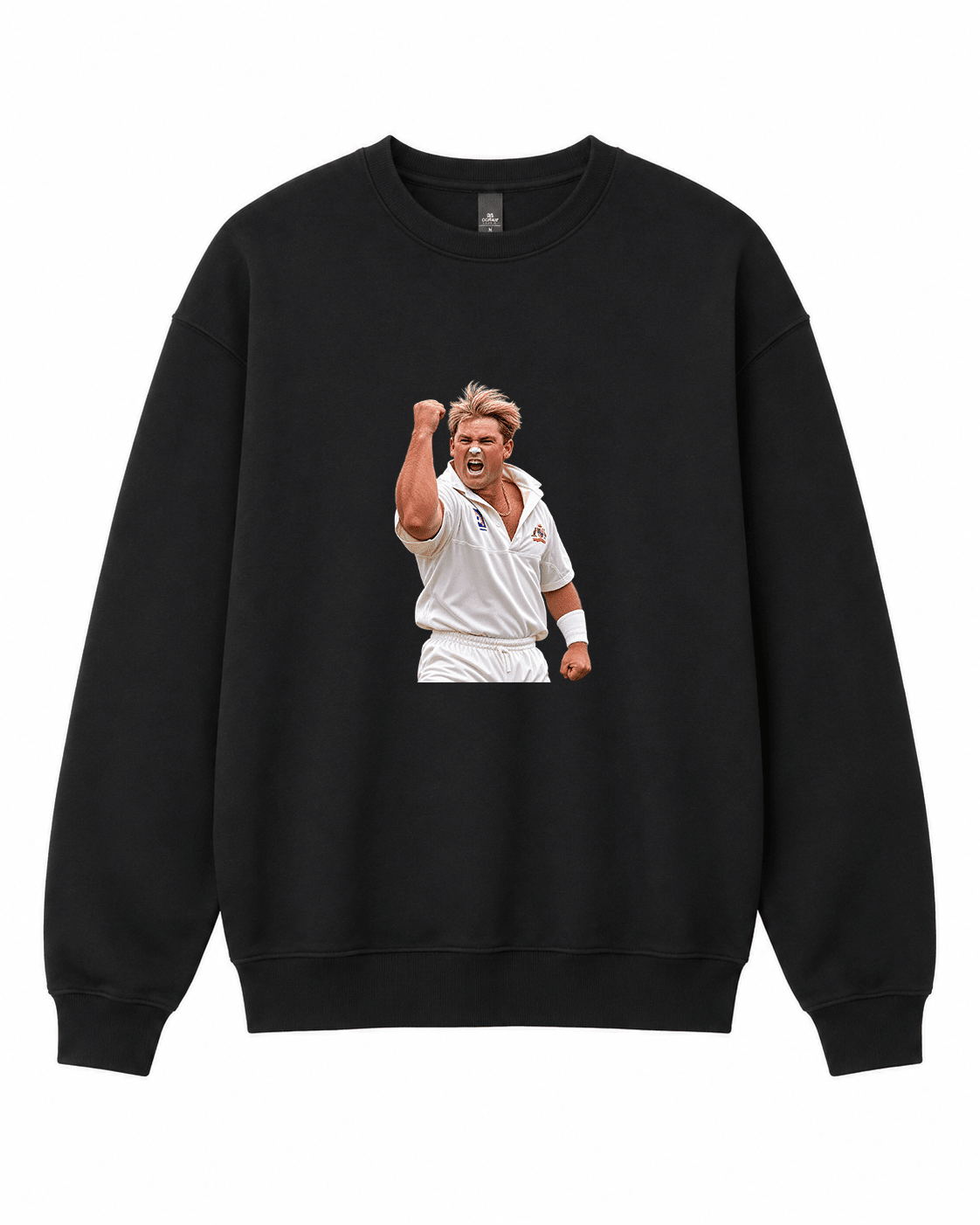 Shane Warne Graphic Crewneck Sweatshirt - Built Different Goods