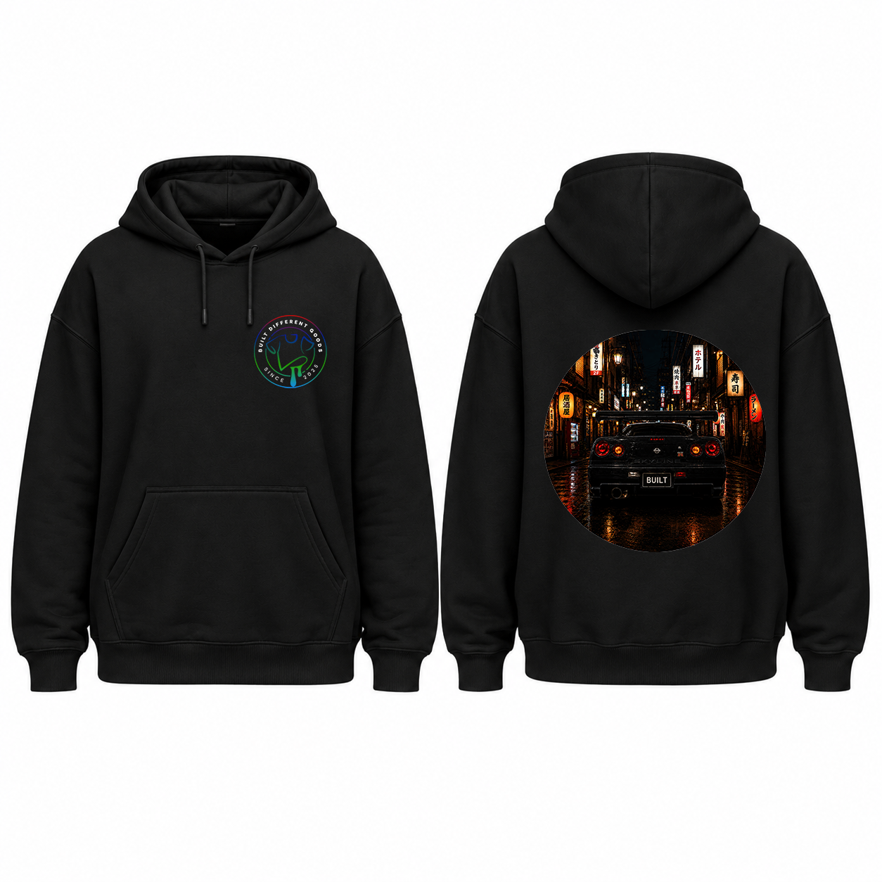 BDG Graphic Hoodie - Nissan Skyline