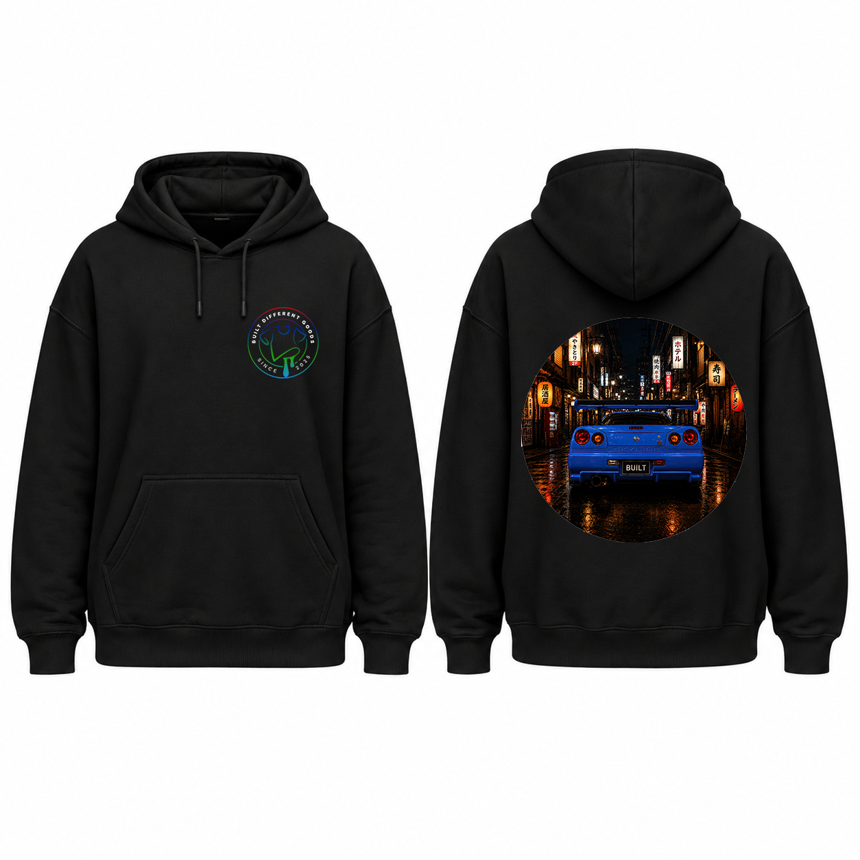 BDG Graphic Hoodie - Nissan Skyline