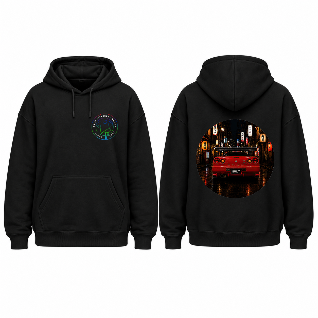 BDG Graphic Hoodie - Nissan Skyline