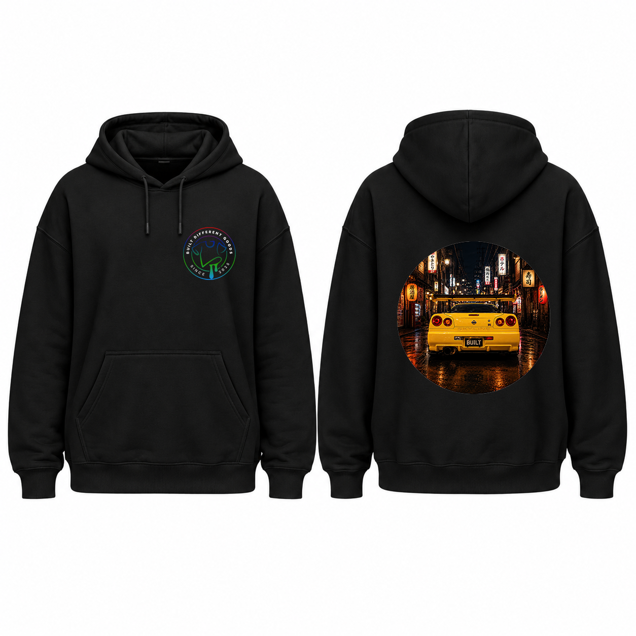 BDG Graphic Hoodie - Nissan Skyline