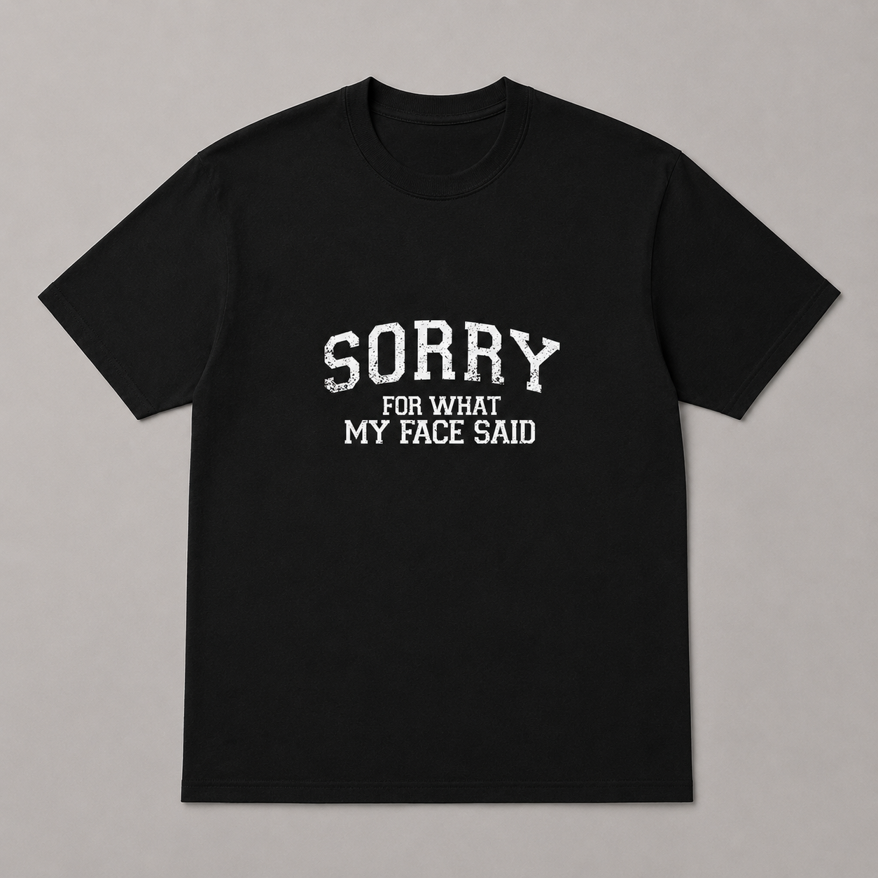 BDG Graphic T-Shirt - Sorry for what my face said