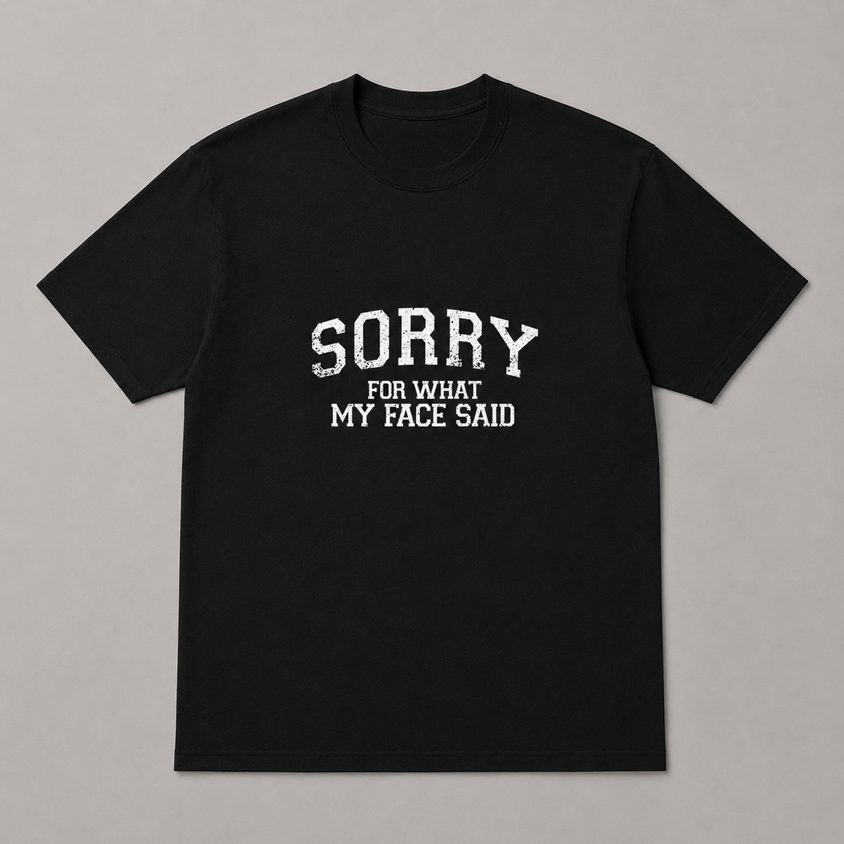 BDG Graphic T-Shirt - Sorry for what my face said
