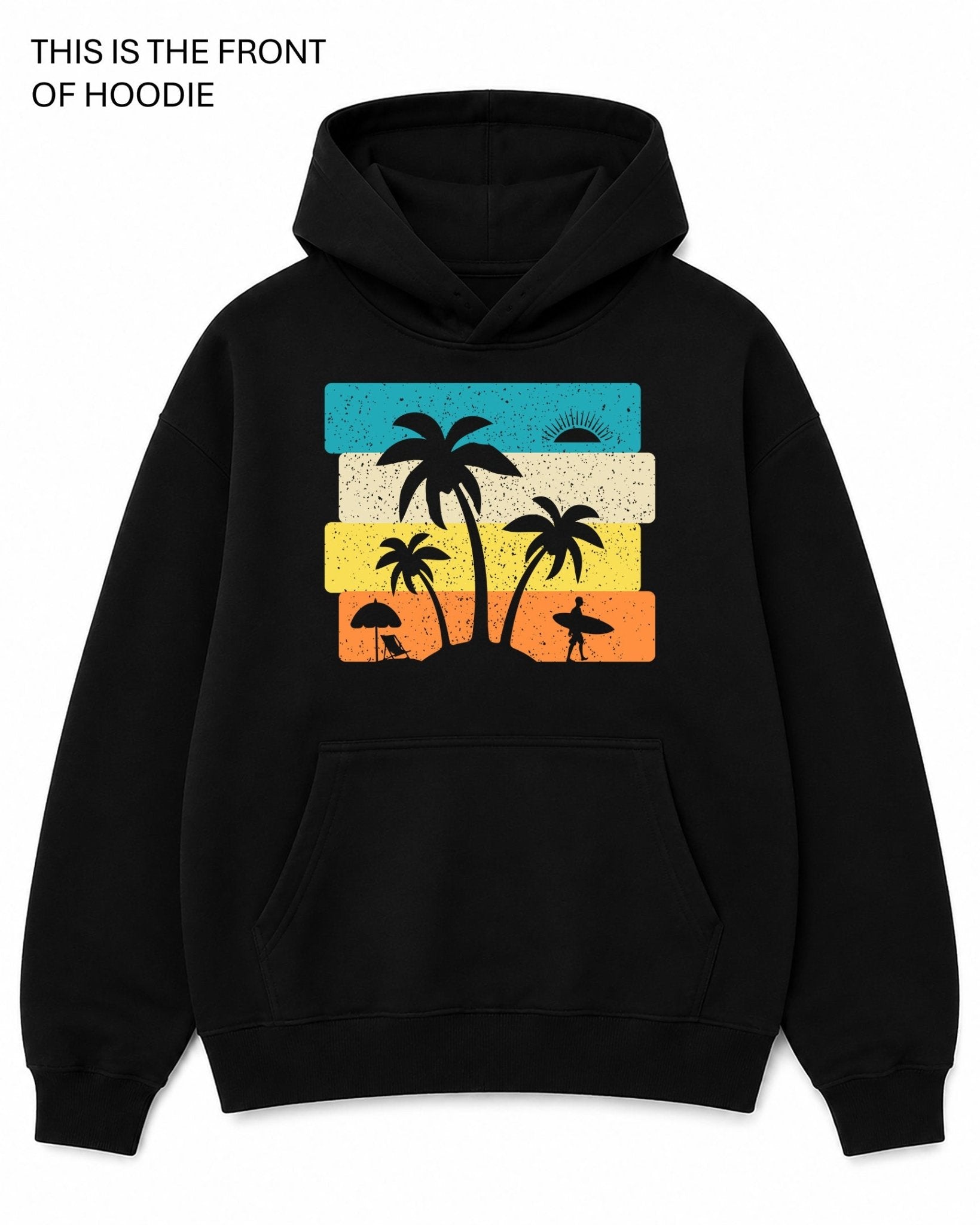 Summer Vibes Graphic Hoodie - Built Different Goods