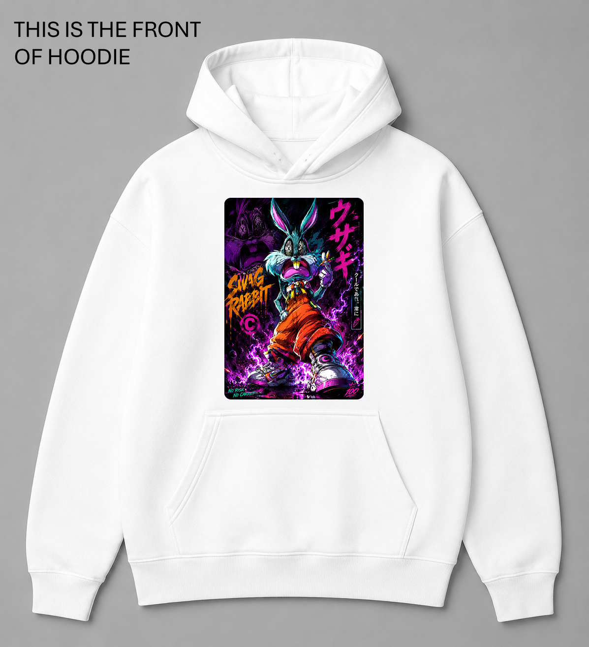 BDG Graphic Hoodie -Swag Rabbit