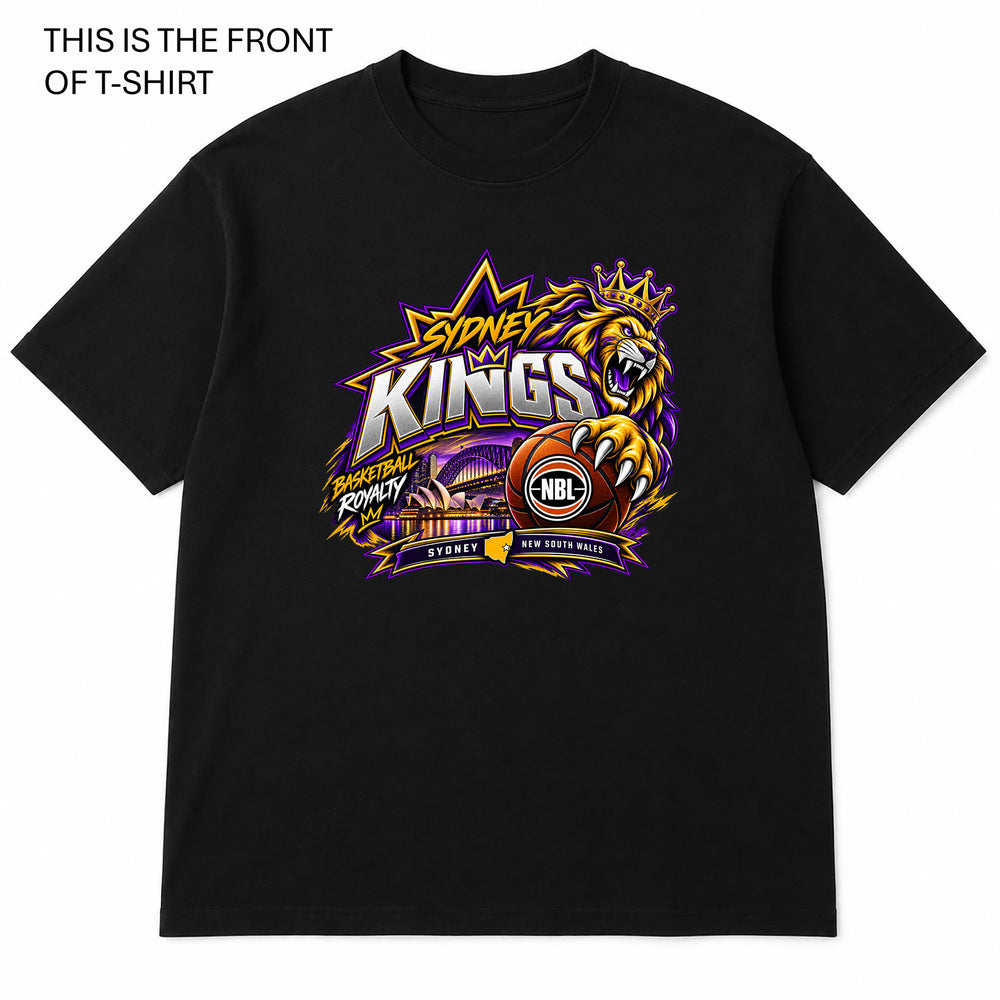 Sydney Kings NBL Graphic T-Shirt - Built Different Goods