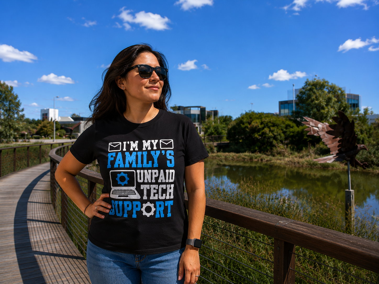 BDG Graphic T-Shirt - Unpaid Tech Support