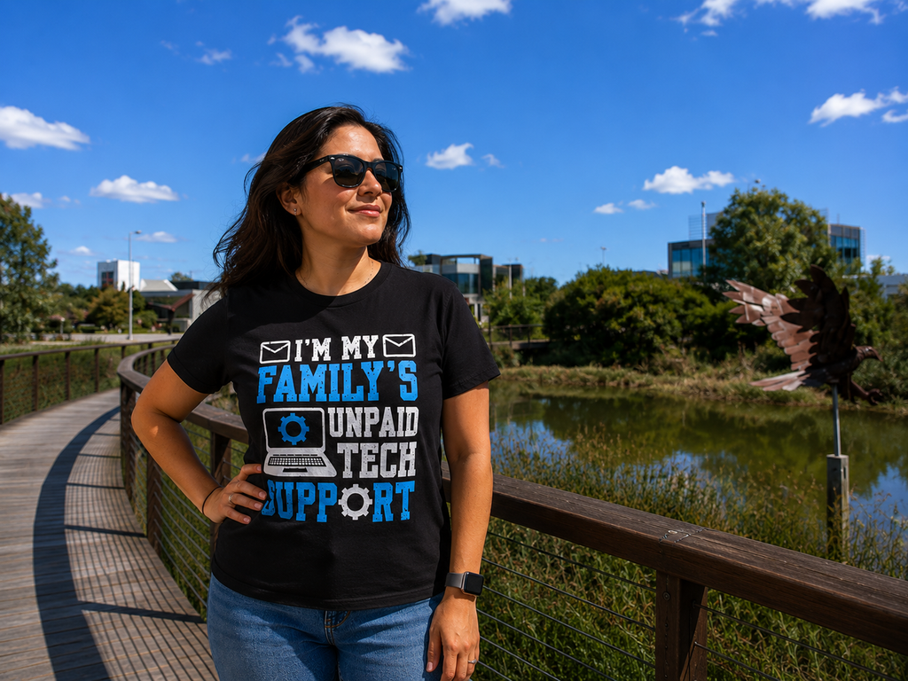 BDG Graphic T-Shirt - Unpaid Tech Support