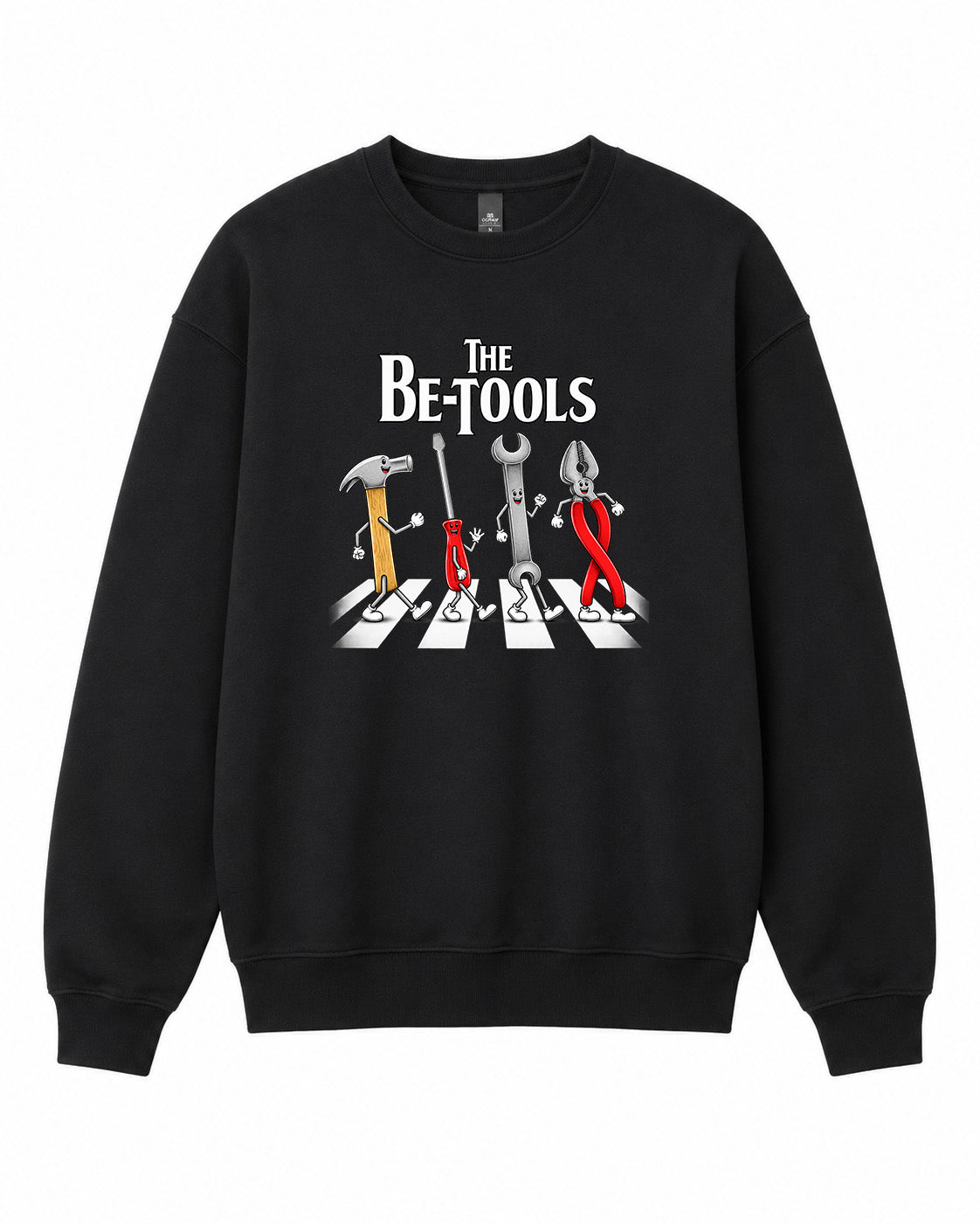 The Be-Tools Graphic Crewneck Sweatshirt - Built Different Goods