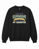 The Most Expensive Thing I Own Graphic Crewneck Sweatshirt