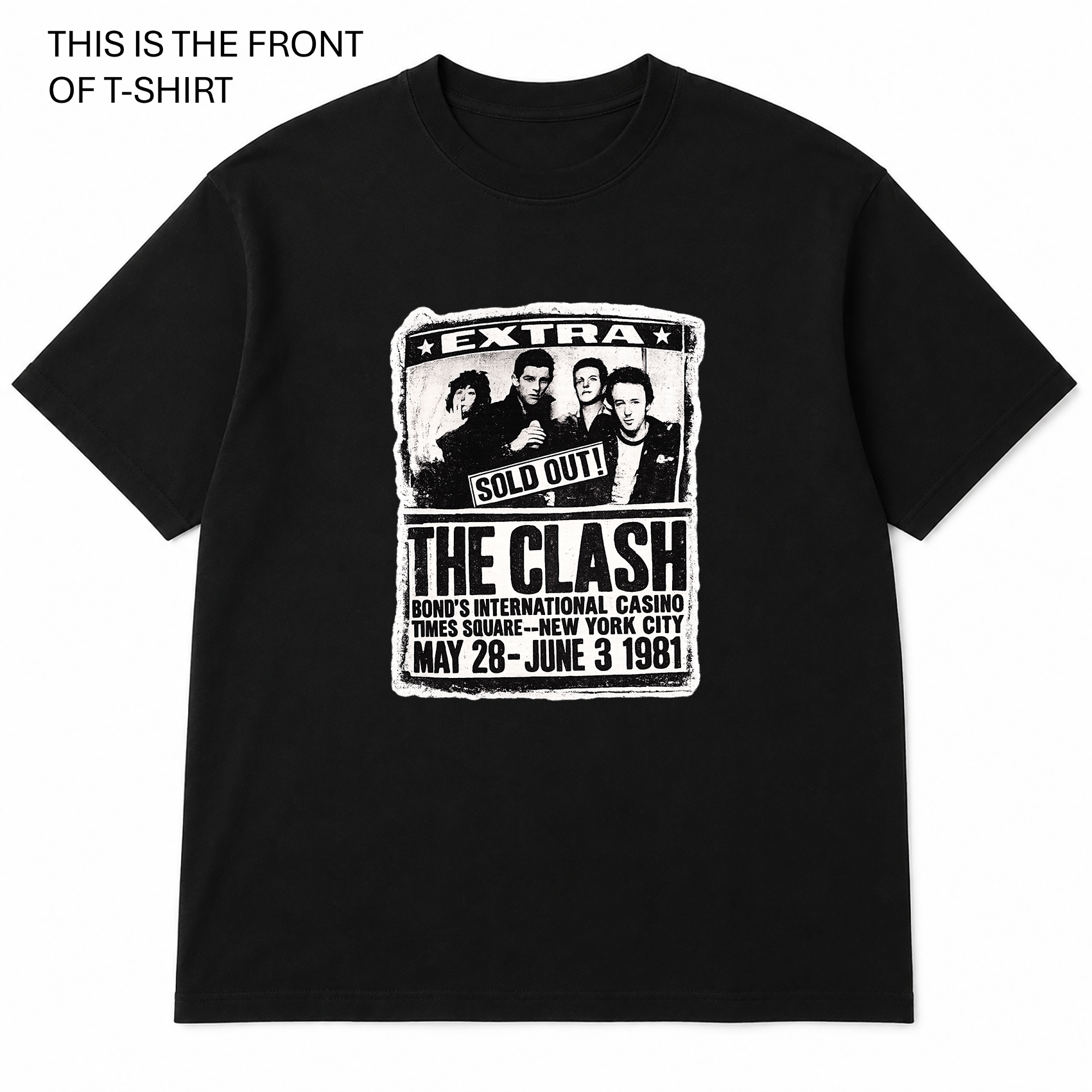 BDG Graphic T-Shirts - The Clash
