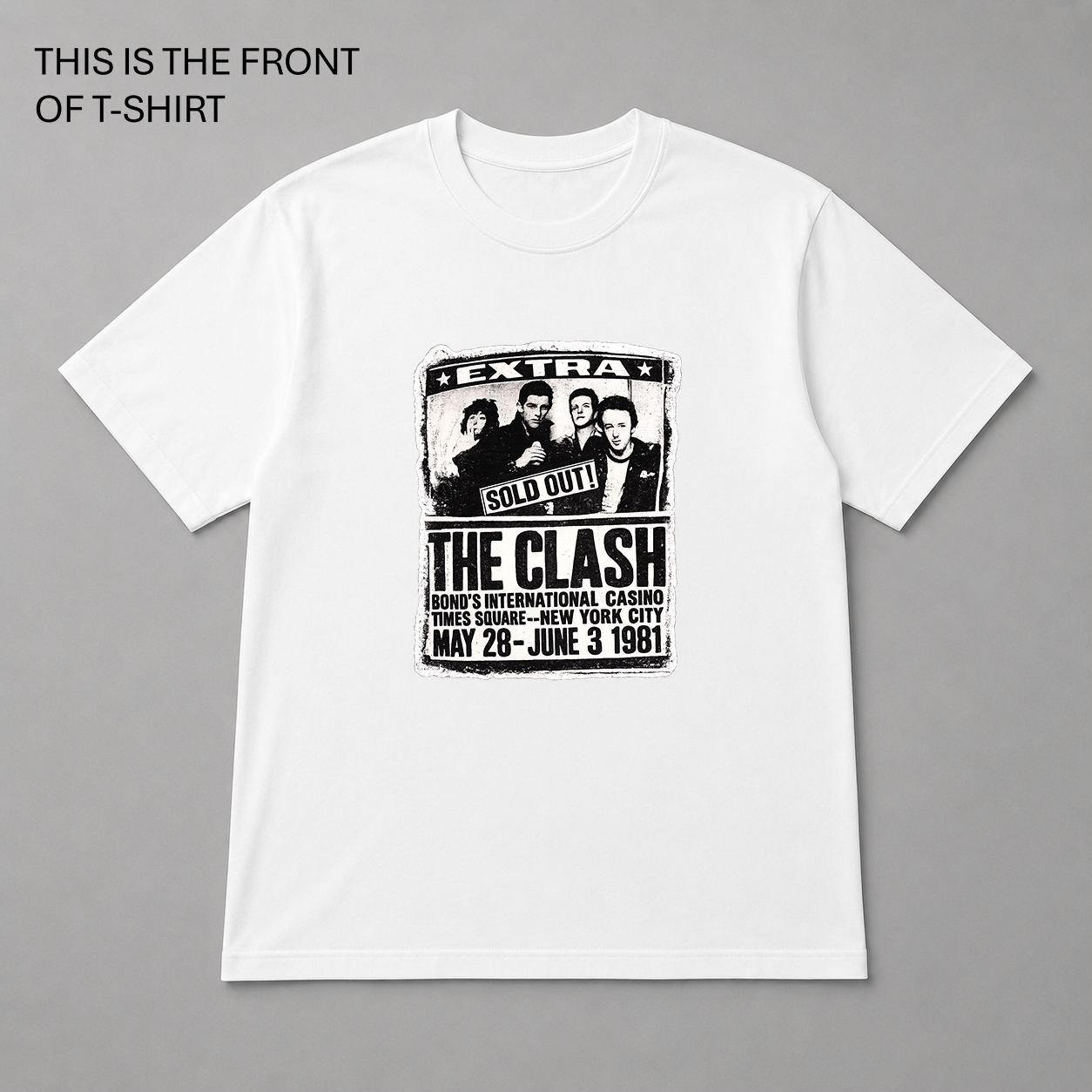 BDG Graphic T-Shirts - The Clash