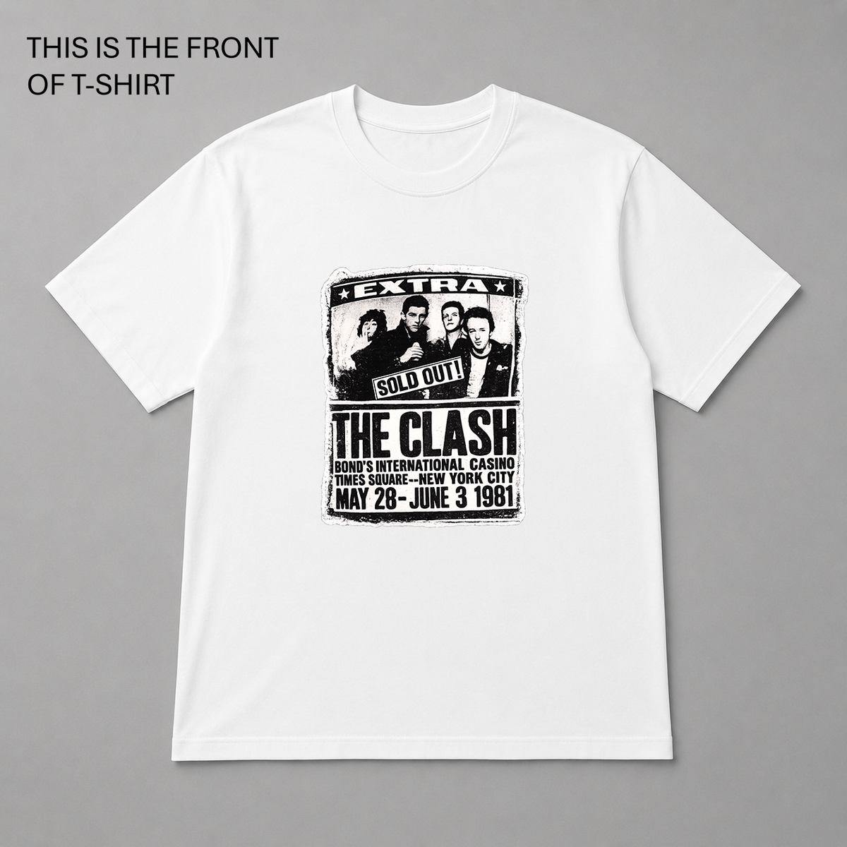 BDG Graphic T-Shirts - The Clash