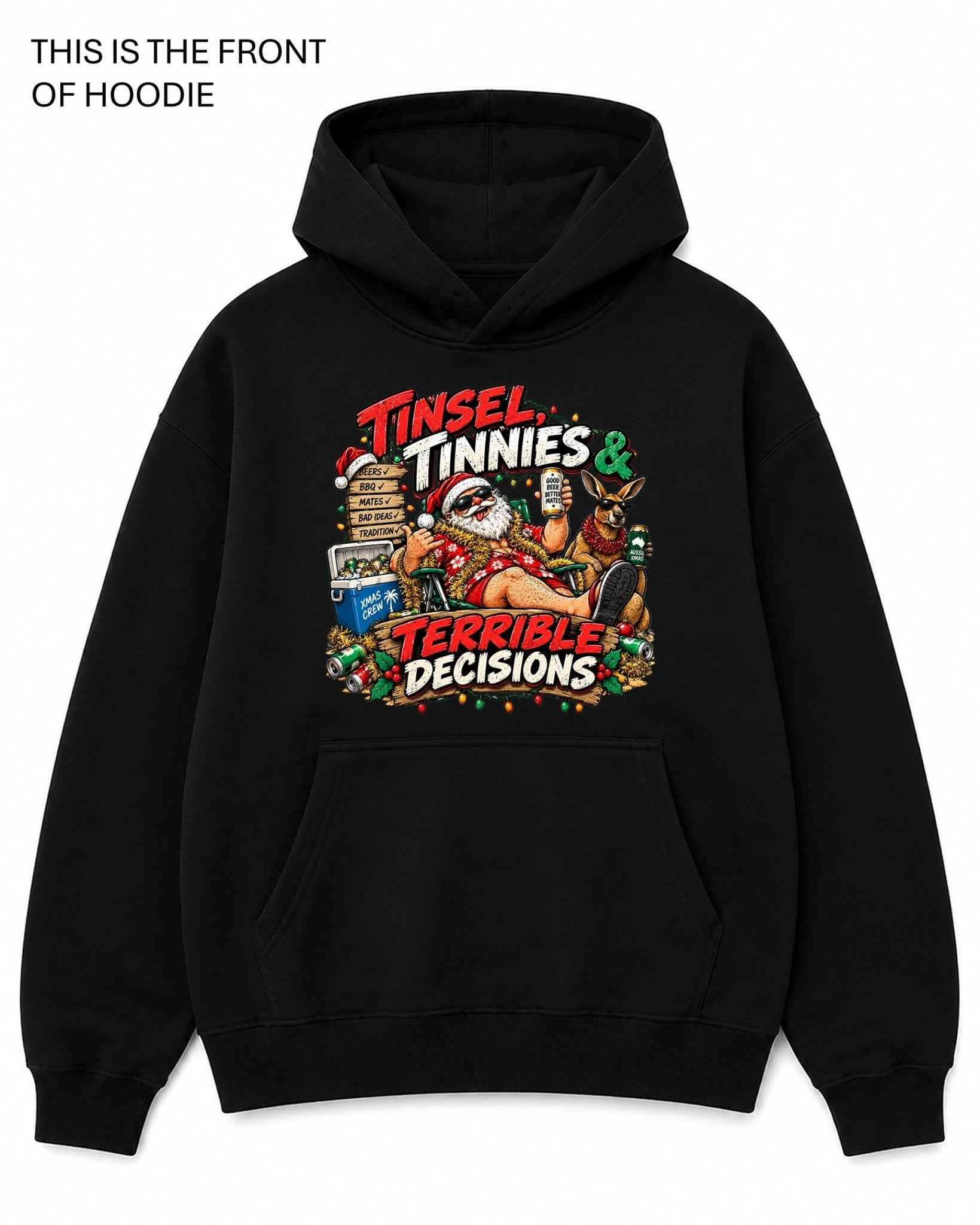 Tinsel Tinnies Graphic Hoodie