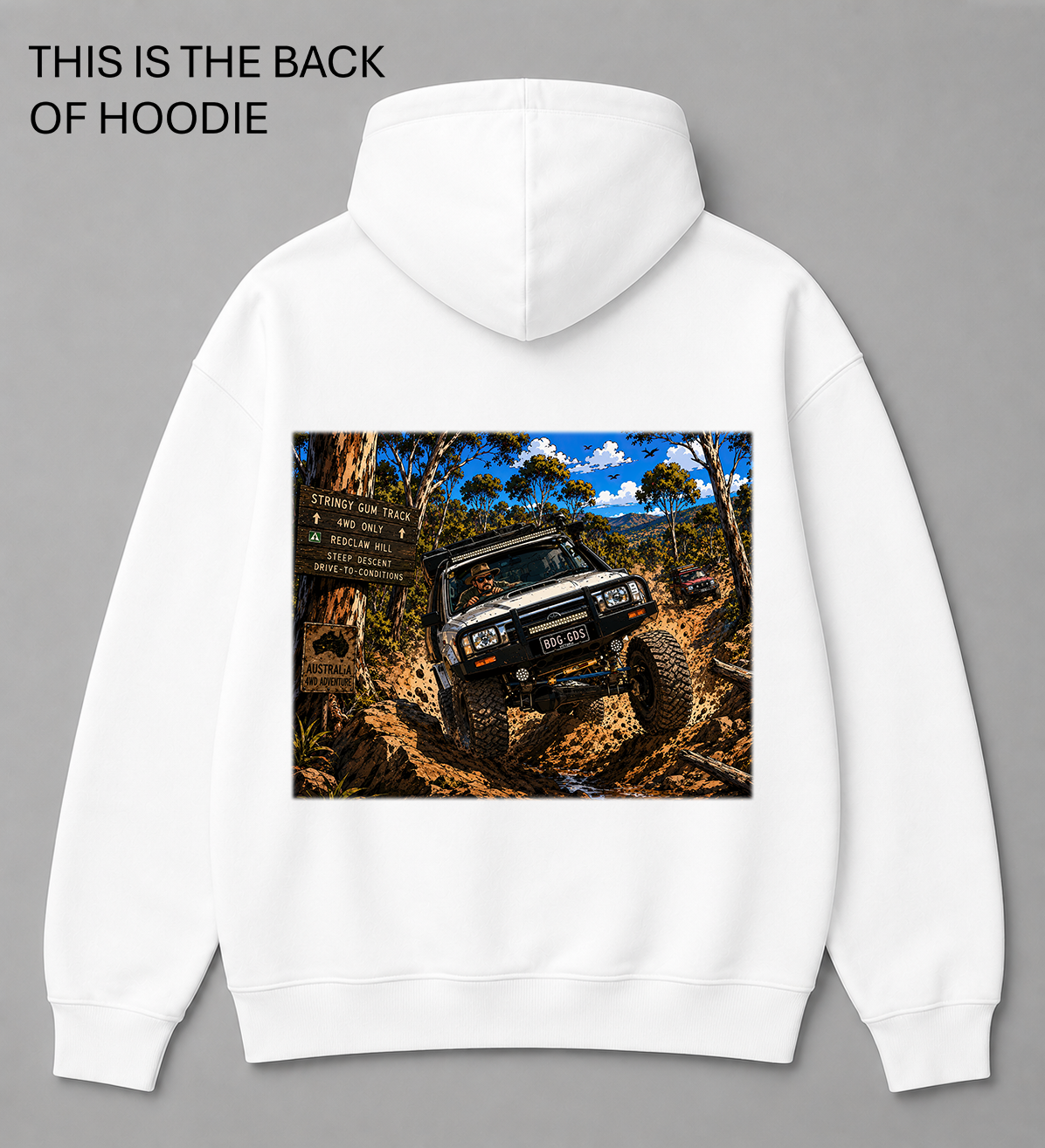 BDG Graphic Hoodie - Toyota Hilux Mud Series