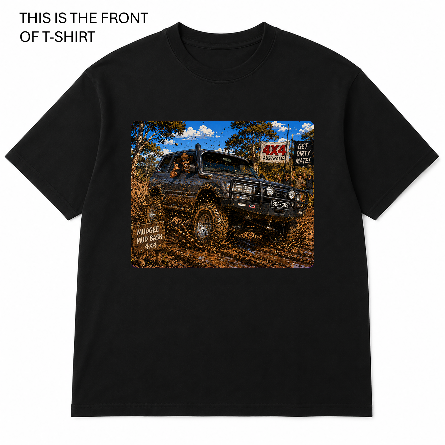 BDG Graphic T-Shirt - Toyota Landcruiser 80 series