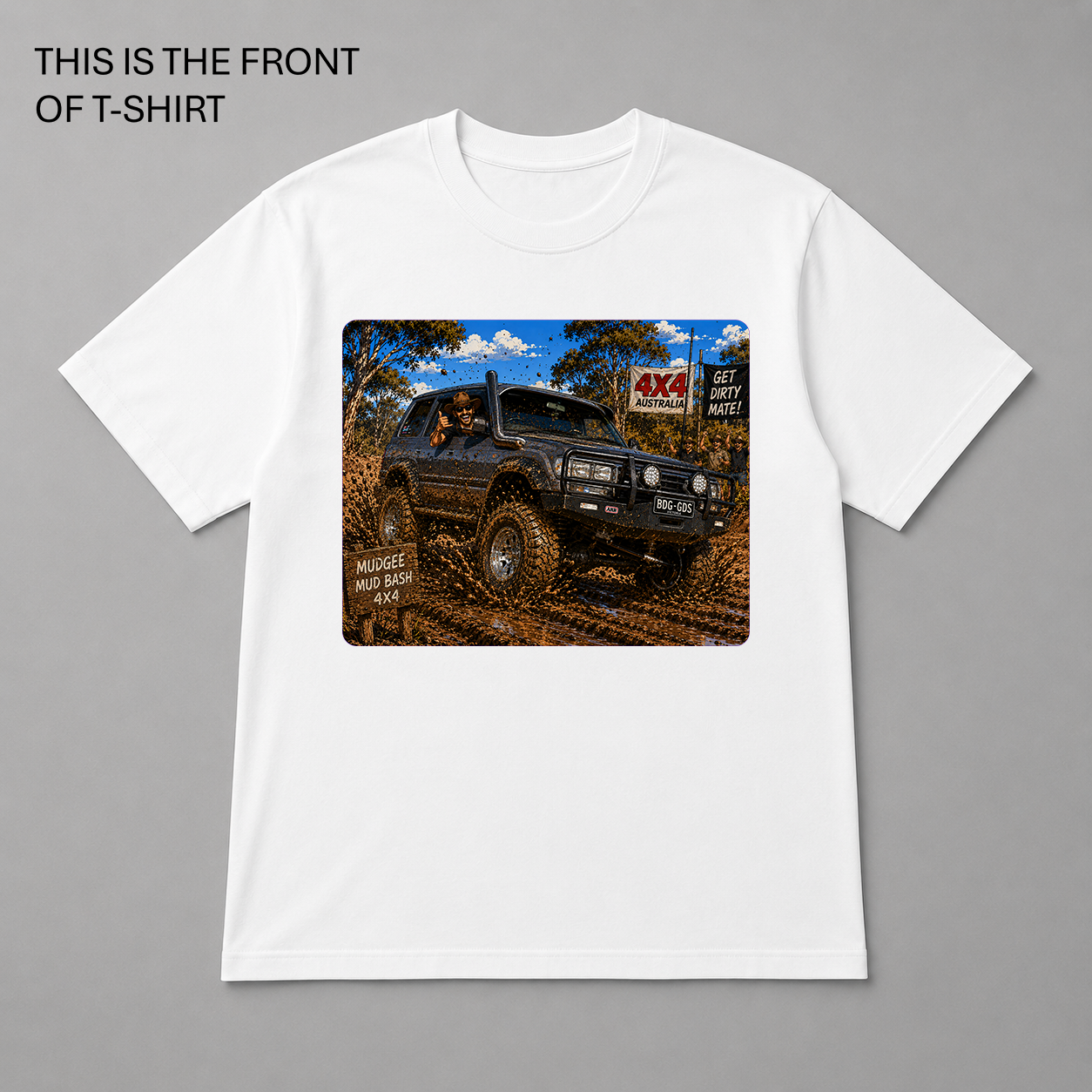 BDG Graphic T-Shirt - Toyota Landcruiser 80 series