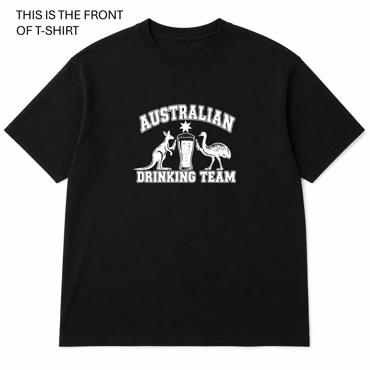 BDG Graphic T-Shirt - Australian Drinking Team - Built Different Goods
