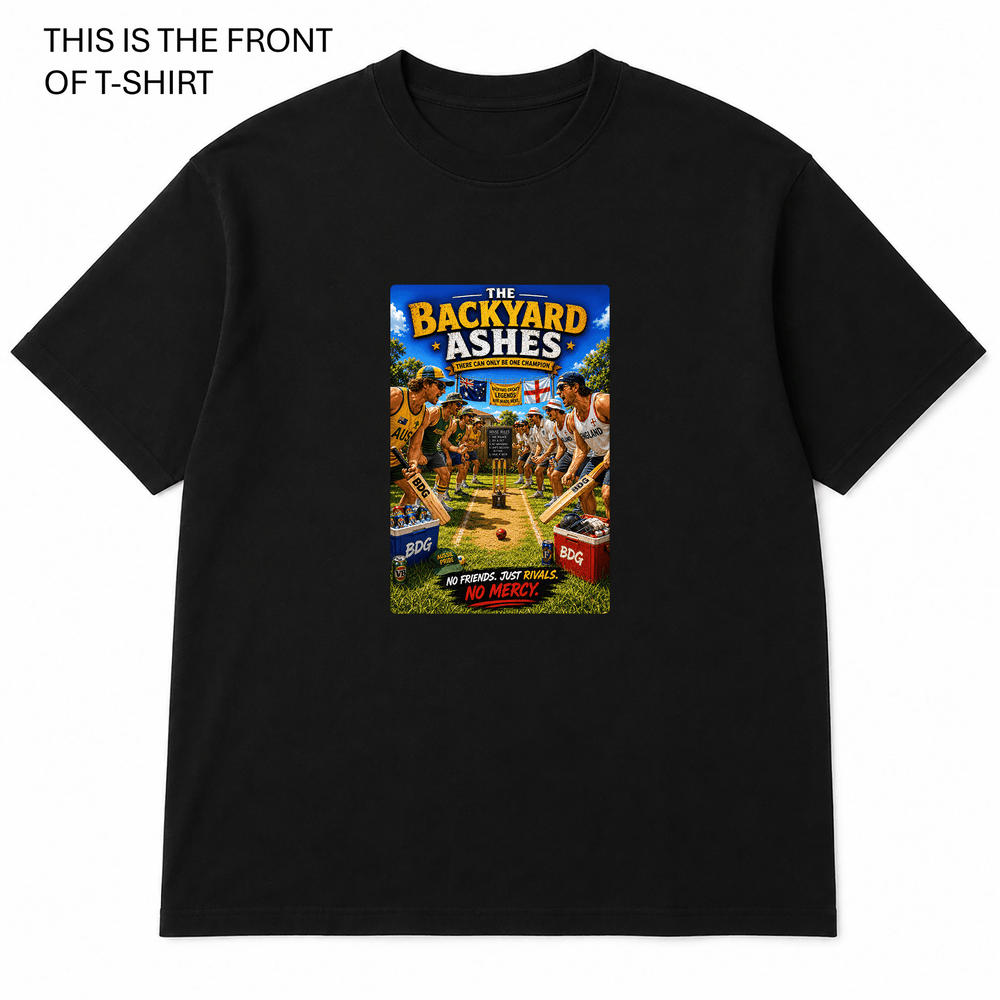 BDG Graphic T-Shirt - Backyard Ashes - Built Different Goods