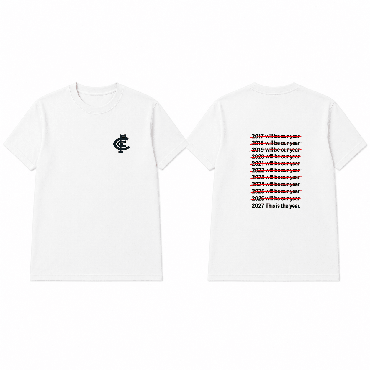 BDG Graphic T-Shirt - AFL - This will be Our Year - Built Different Goods
