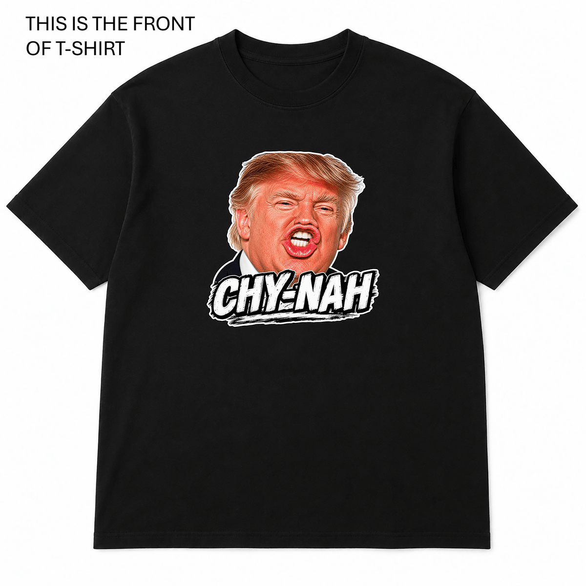 BDG Graphic T-Shirt - Trump CHY-NAH - Built Different Goods