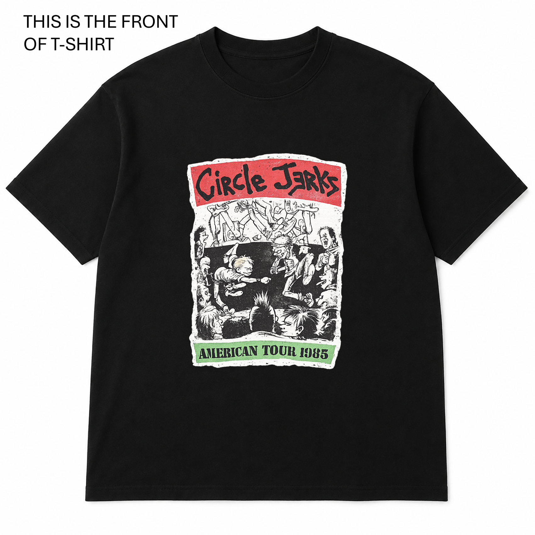 BDG Graphic T-Shirt - Circle Jerks