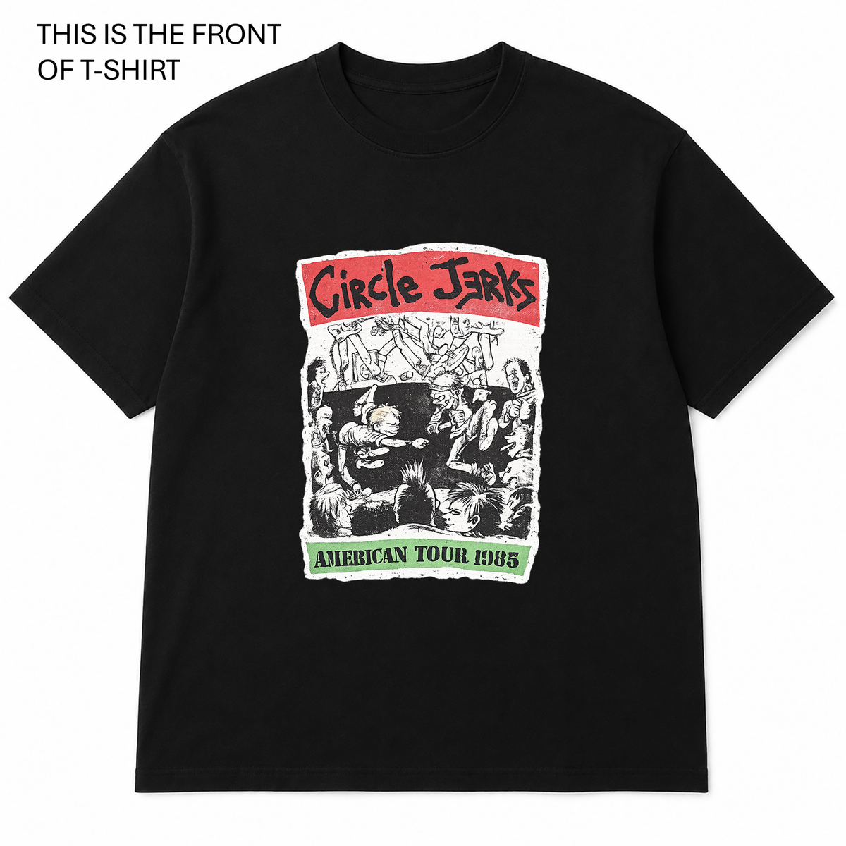 BDG Graphic T-Shirt - Circle Jerks