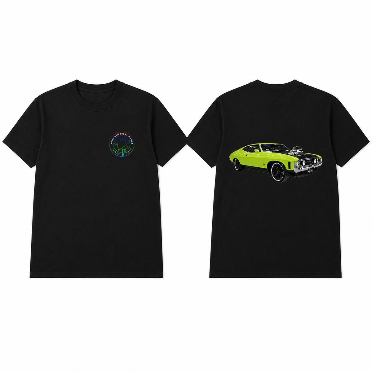 BDG Graphic T-Shirt - Ford 1973 XA GT Lime Green