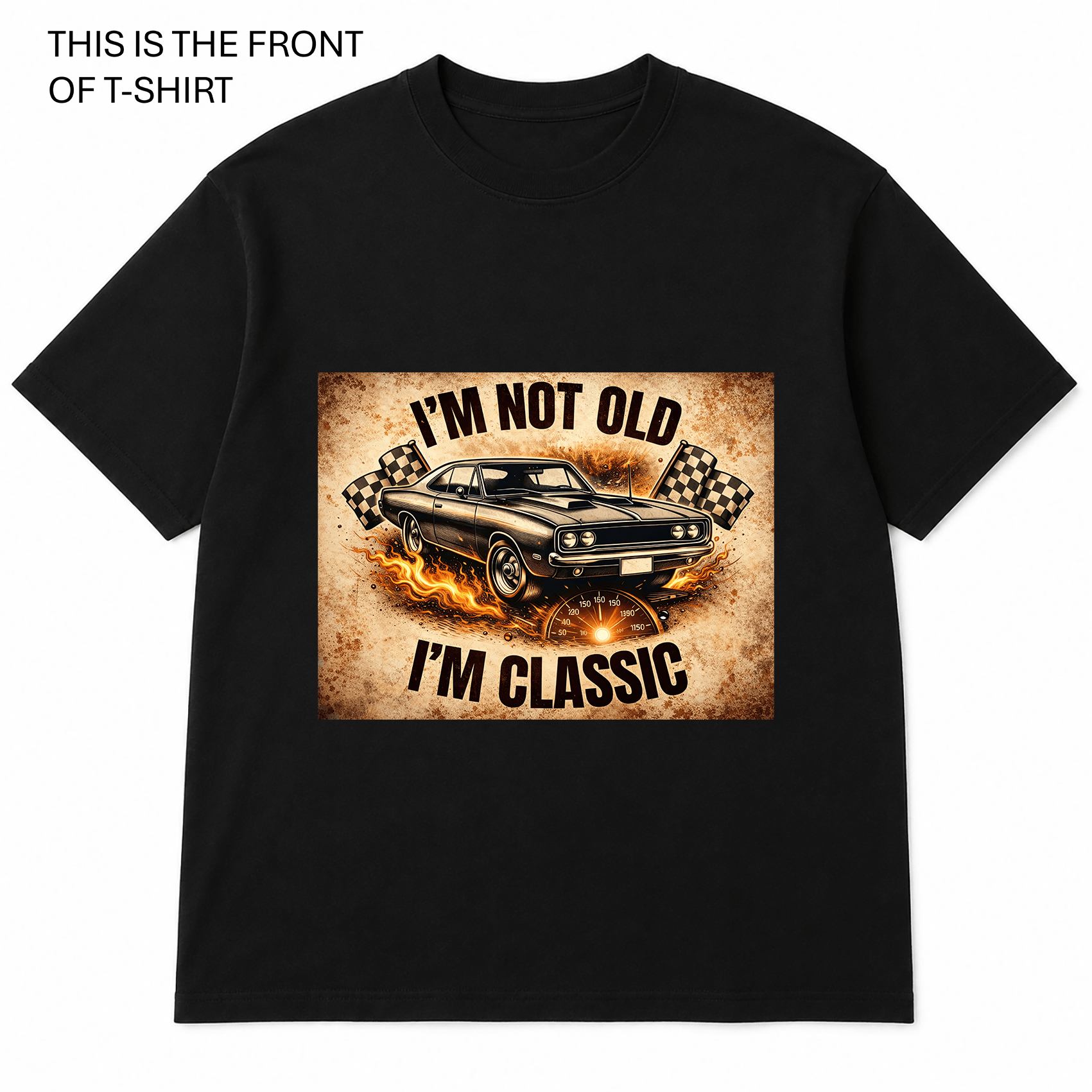 BDG Graphic T-Shirt - I'm Not Old, I'm Classic - Built Different Goods