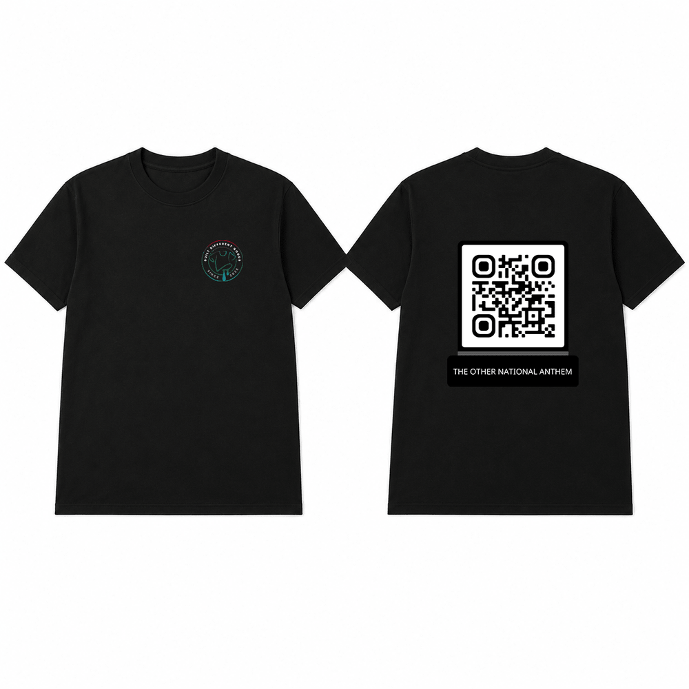 NRL QR Code T-Shirt – My Other National Anthem - Built Different Goods