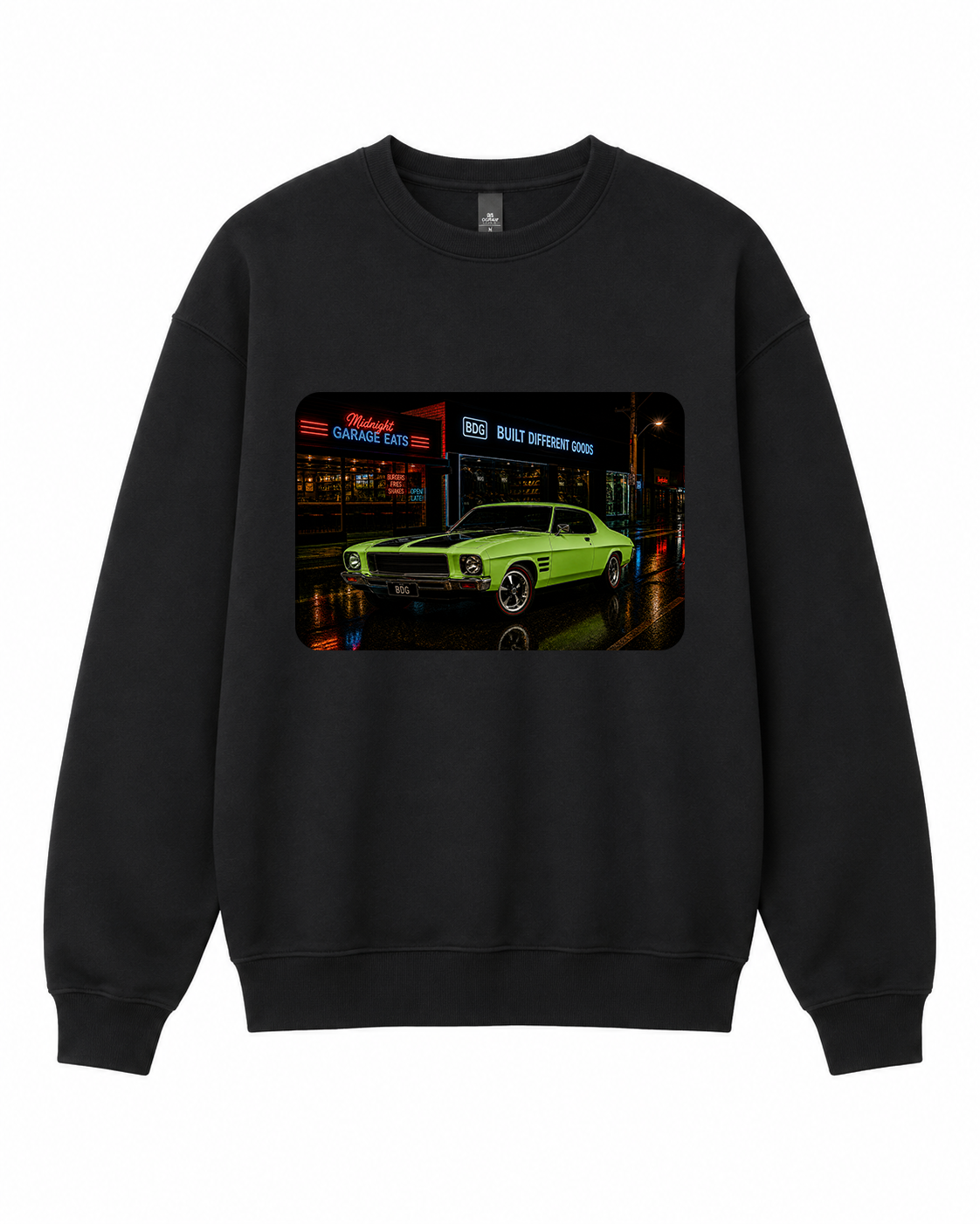 BDG Crew Neck Sweatshirt  - 1971-74 Vintage Aussie Street Machine