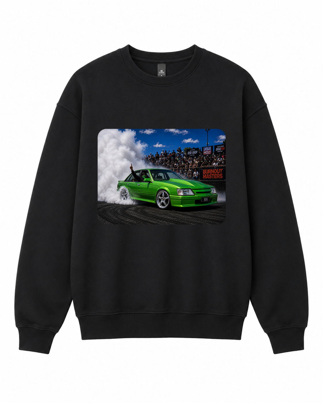 BDG Crew Neck Sweatshirt  - 1984-88 Classic Aussie Burnout