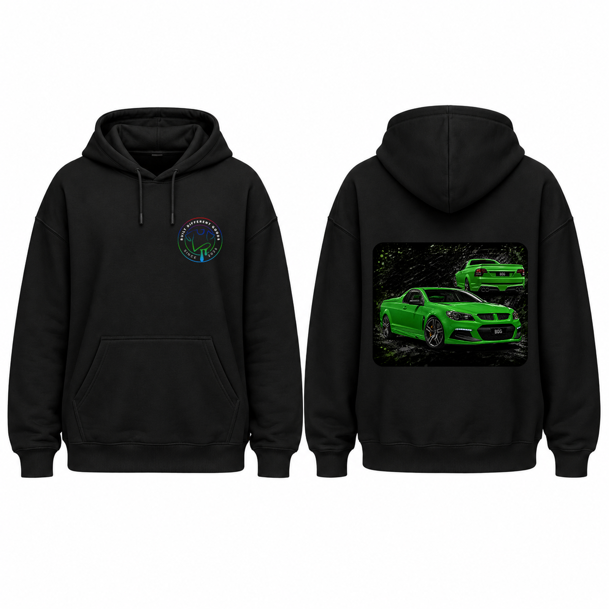 BDG Graphic Hoodie - Street Machine Ute