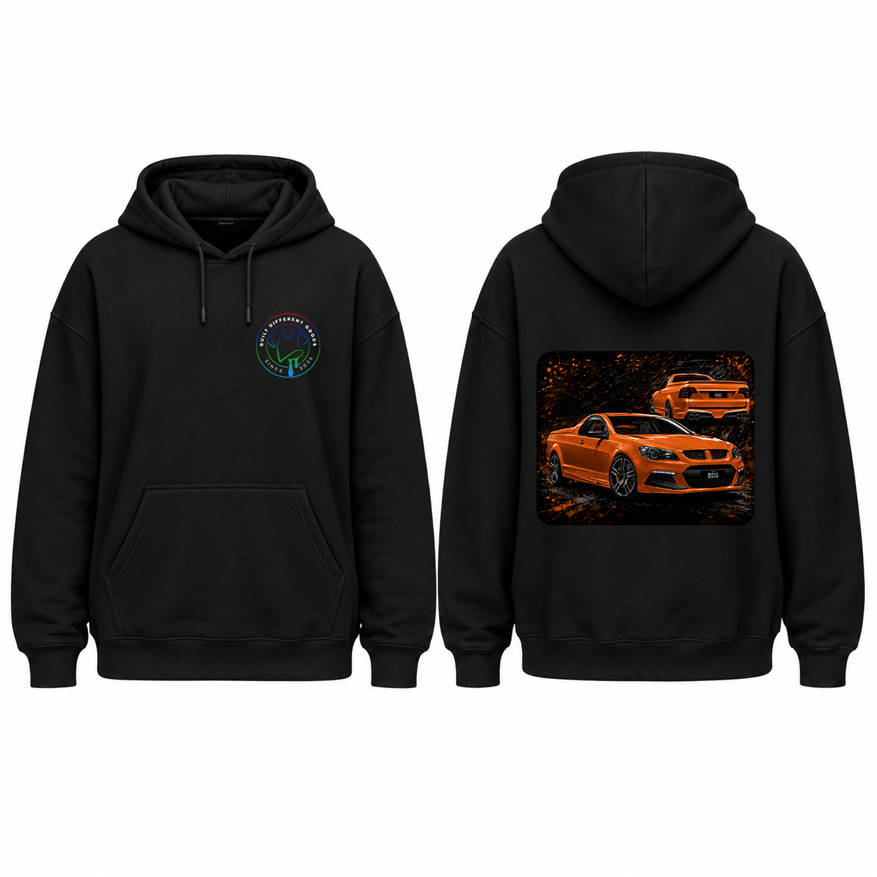 BDG Graphic Hoodie - Street Machine Ute