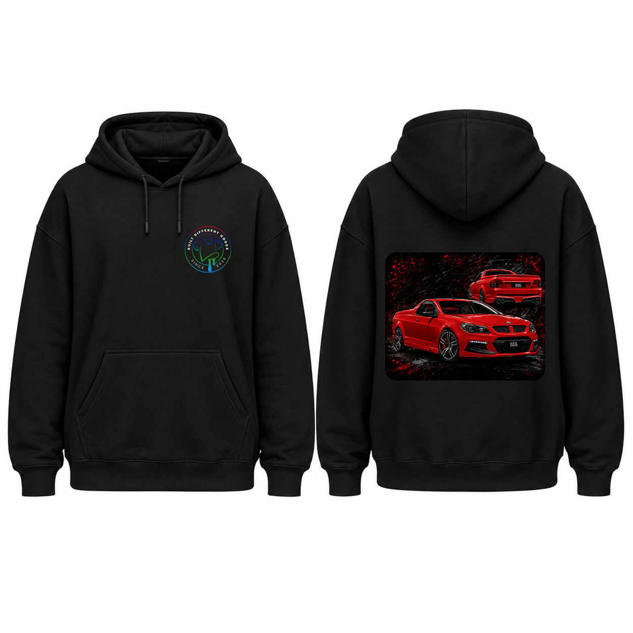 BDG Graphic Hoodie - Street Machine Ute
