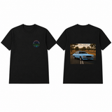 BDG Graphic T-Shirt - Retro Muscle Car on Road
