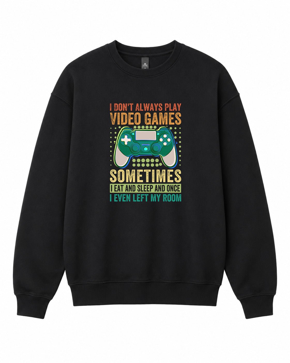 BDG Crew Neck Sweatshirt - Video games - Built Different Goods