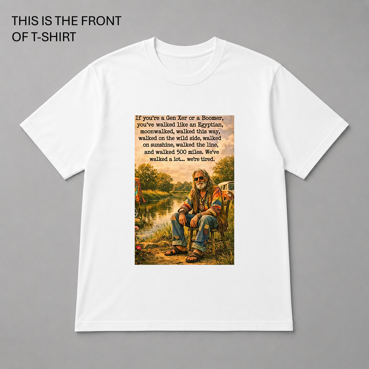 BDG Graphic T-Shirt - Walked Alot
