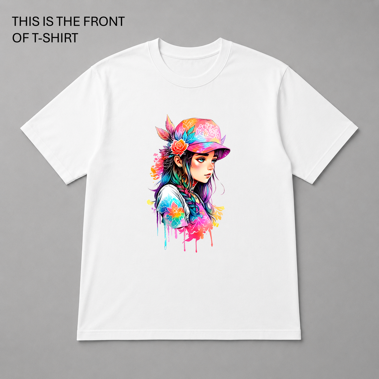 BDG Graphic T-Shirts - Watercolor Girl