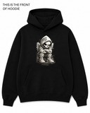 BDG Graphic Hoodie -White Skull