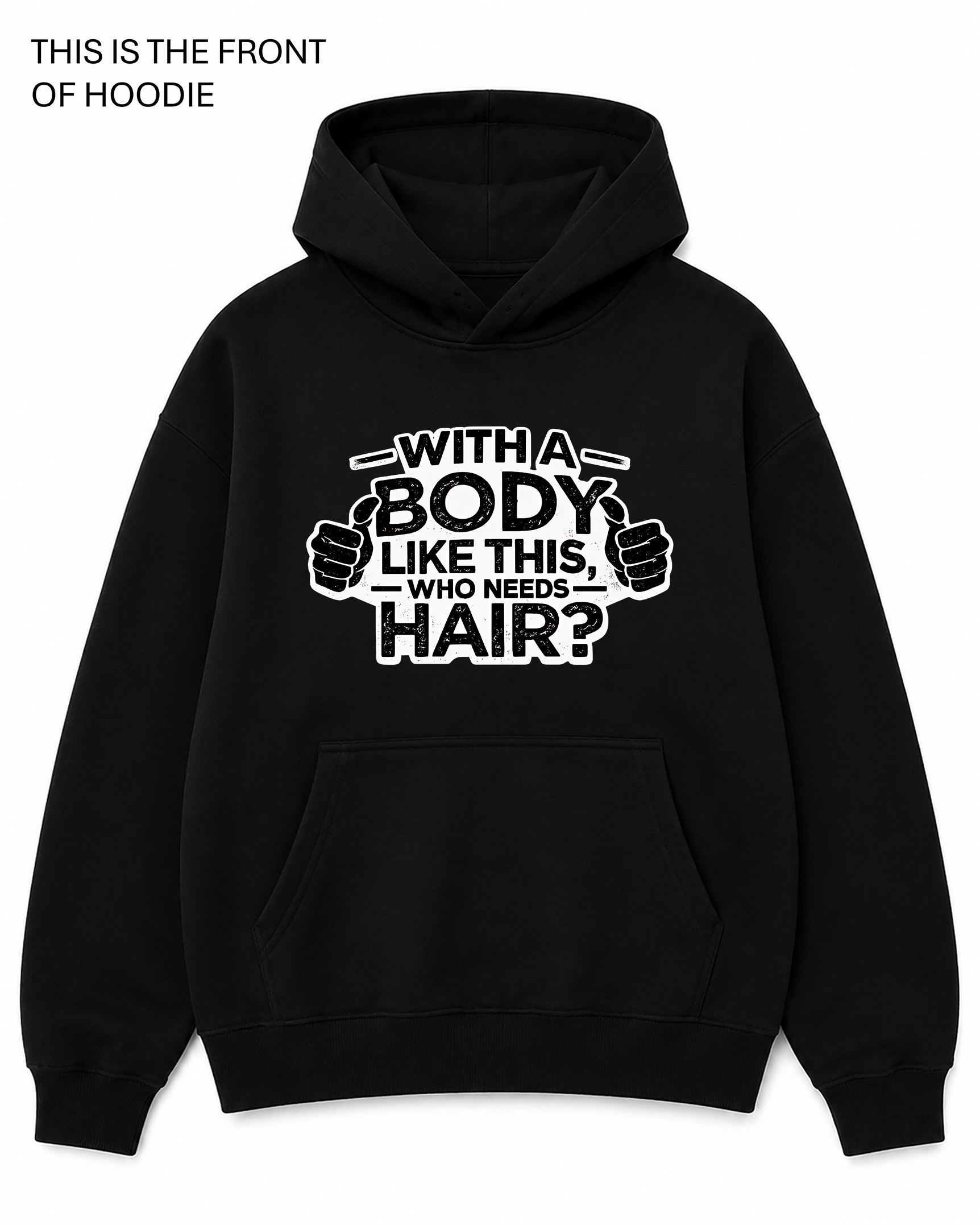 BDG Graphic Hoodie - With a Body Like This