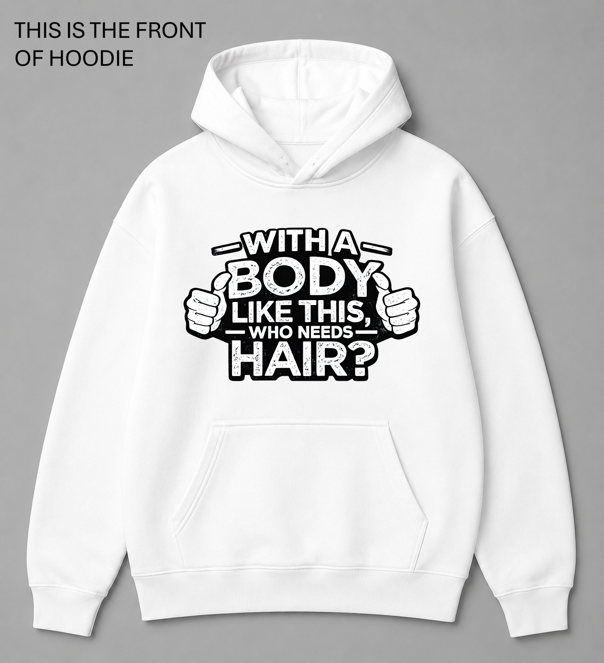 BDG Graphic Hoodie - With a Body Like This