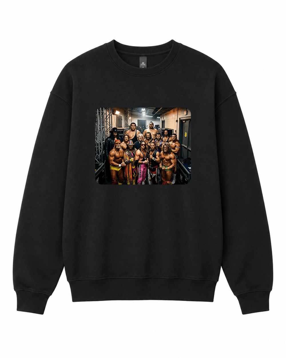 WWF Old School Graphic Crewneck Sweatshirt - Built Different Goods