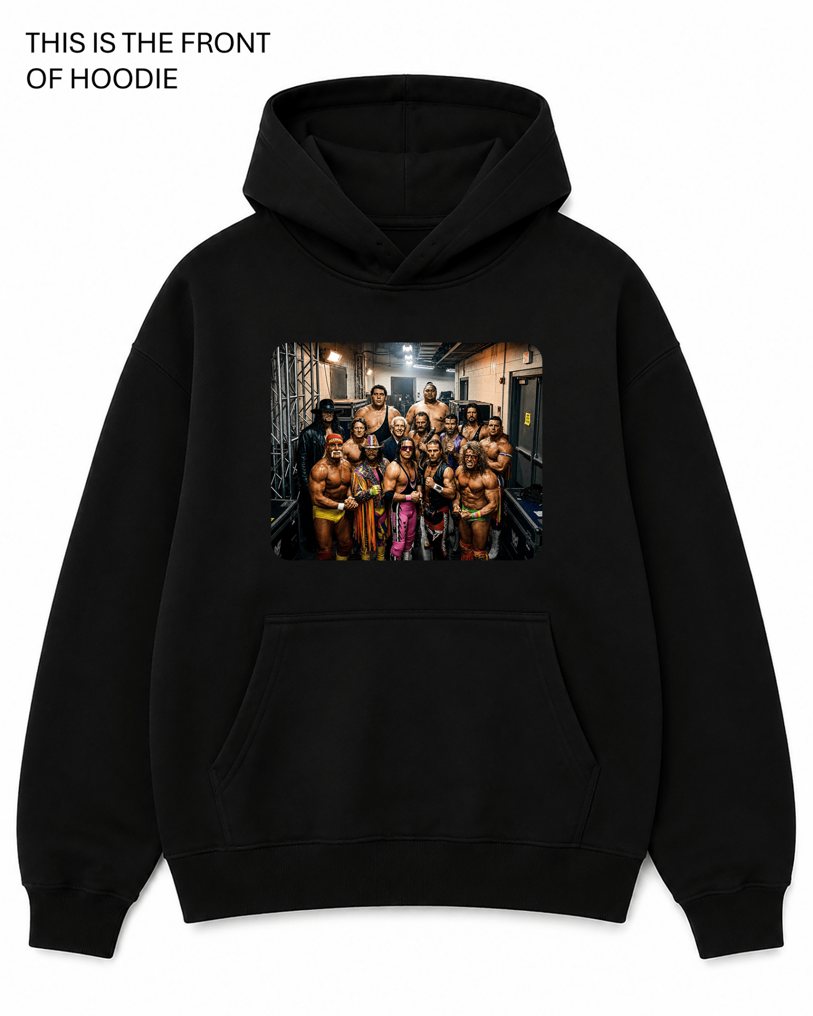 WWF Old School Graphic Hoodie - Built Different Goods