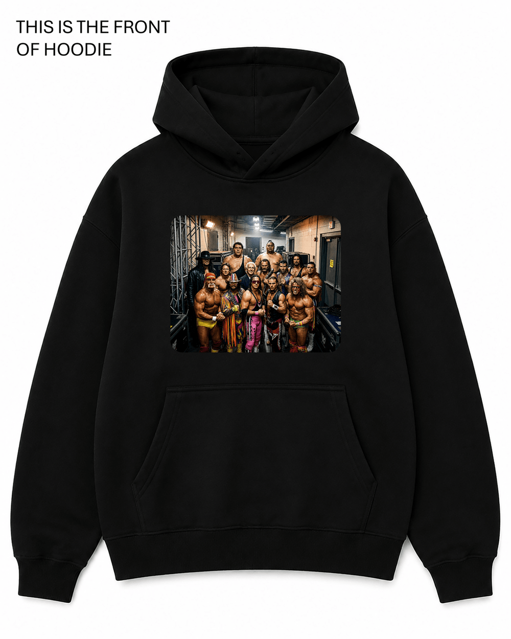 WWF Old School Graphic Hoodie - Built Different Goods