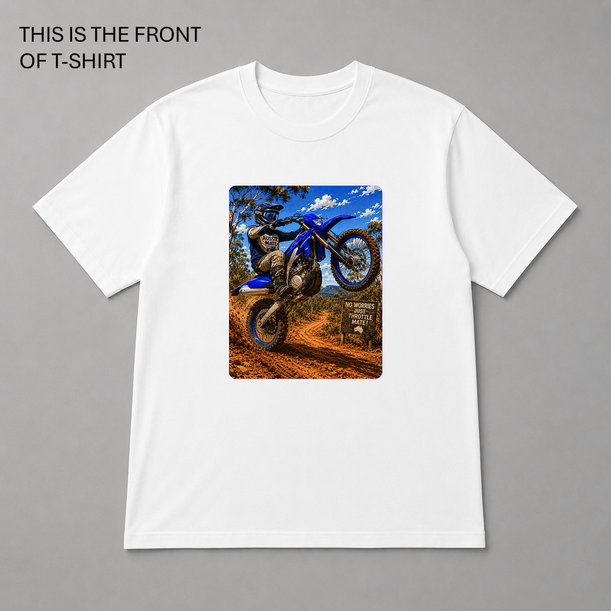 BDG Graphic T-Shirts - Yamaha WR450R Dirt Series