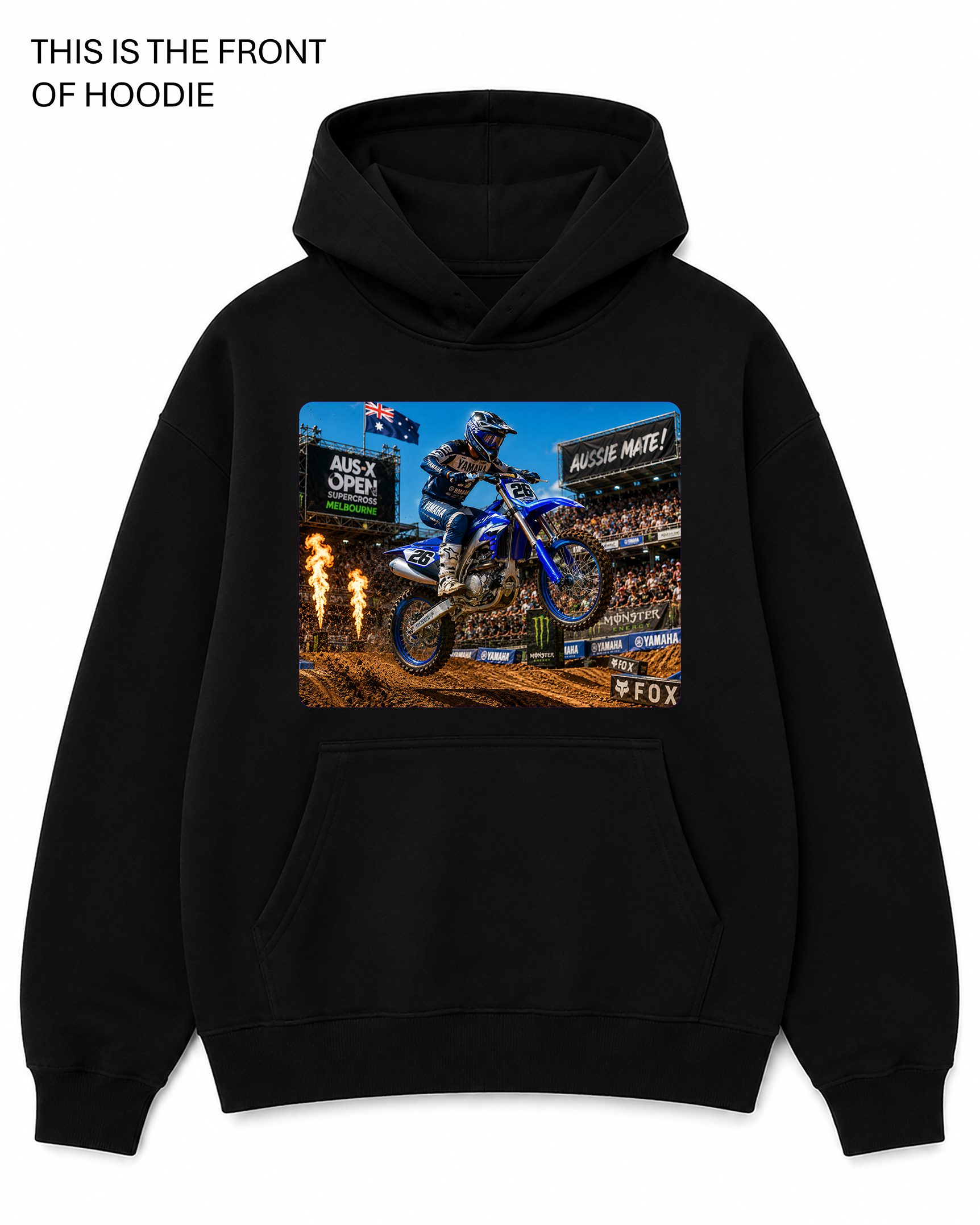 BDG Graphic Hoodie - Yamaha YZ450R Dirt Series