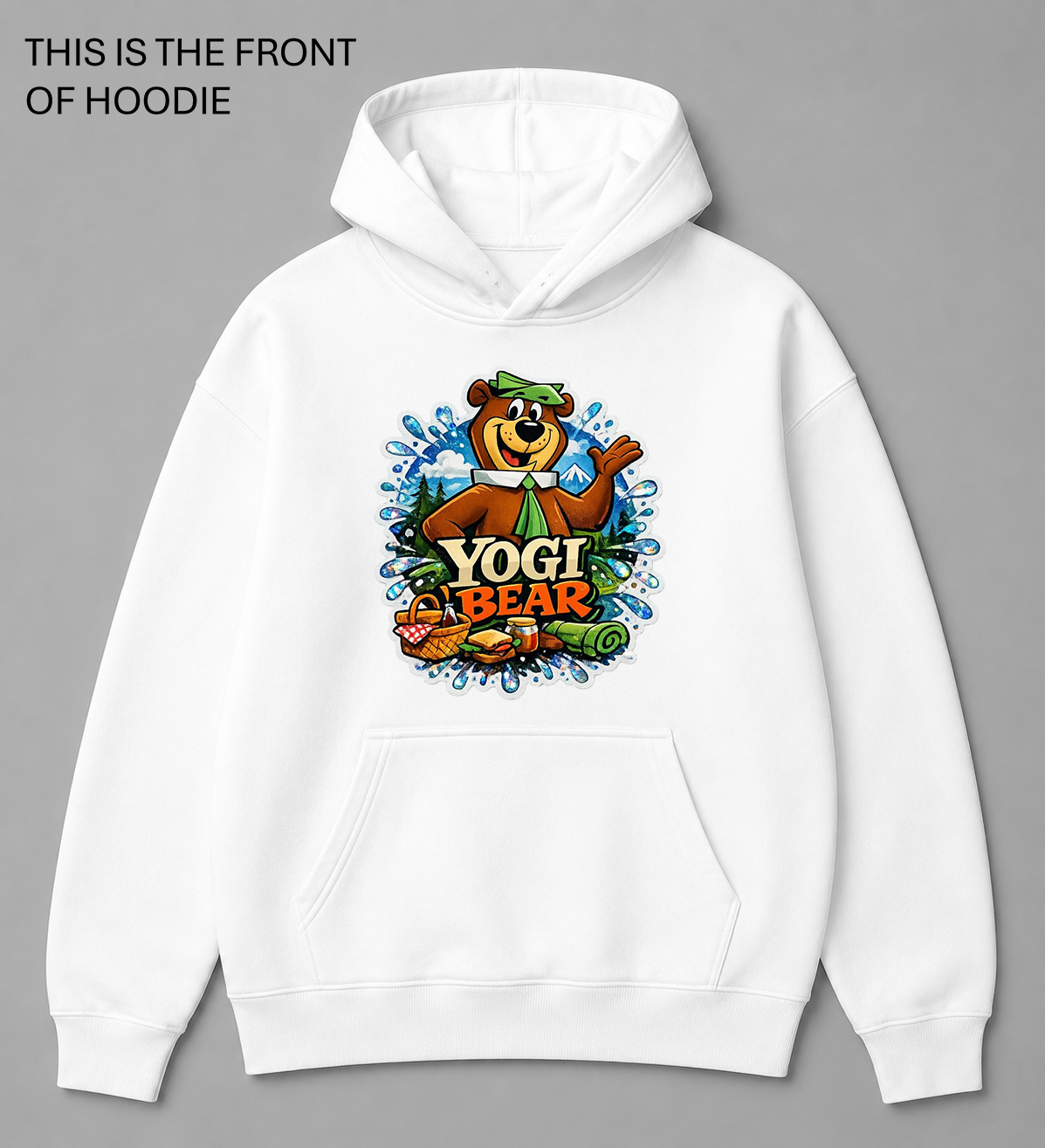 BDG Graphic Hoodie -Yogi Bear